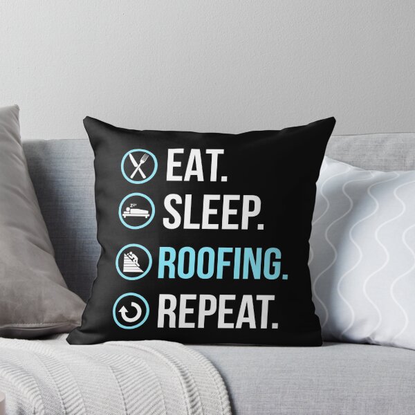Item preview, Eat Sleep Roofing Repeat Roofers designed and sold by AwesomeWorld1.