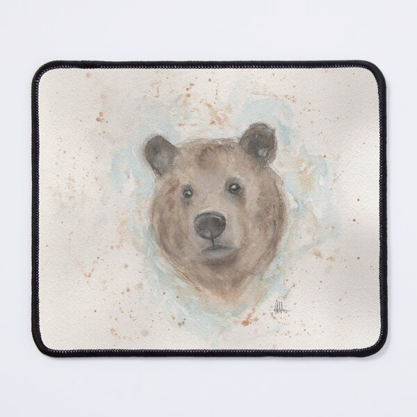 Artikelvorschau, Bär Aquarell Originalarbeit entworfen und verkauft von asra2020.