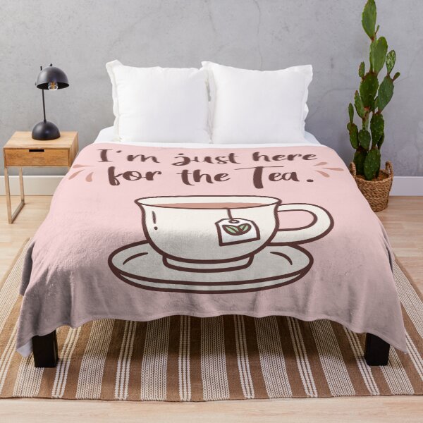 Item preview, I'm Just Here For The Tea Doodle designed and sold by rustydoodle.