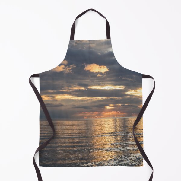 Item preview, Silky Ripples and Sky Drama - Sunset at Lorraine Bay Lake Erie North Shore designed and sold by Georgia Mizuleva.