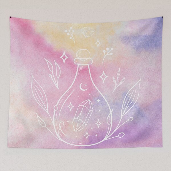Item preview, Cristal with watercolor background. designed and sold by ellinnur.