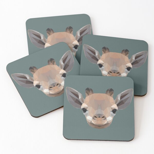 Item preview, Low Poly Baby Giraffe designed and sold by ErinFCampbell.