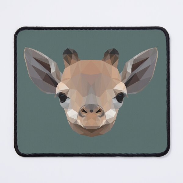 Item preview, Low Poly Baby Giraffe designed and sold by ErinFCampbell.