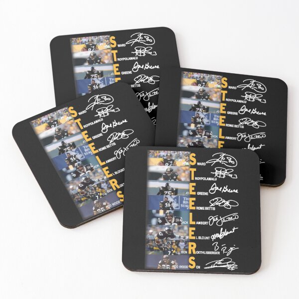 Item preview, Hines Ward Troy Polamalu Joe Greene Signatures designed and sold by Victoriawhite69.