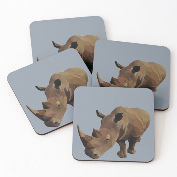 Item preview, Large Brown Rhino designed and sold by ErinFCampbell.