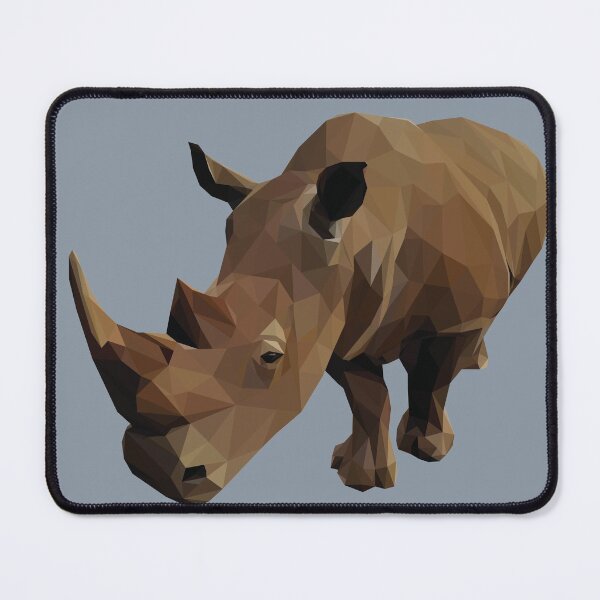 Item preview, Large Brown Rhino designed and sold by ErinFCampbell.