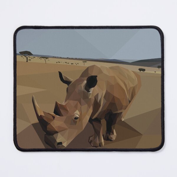 Item preview, Geometrical Rhino designed and sold by ErinFCampbell.