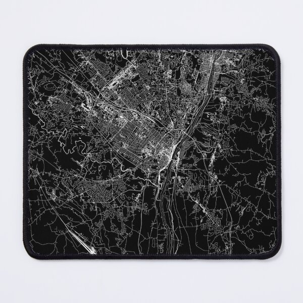 Item preview, Albany Black Map designed and sold by multiplicitymap.