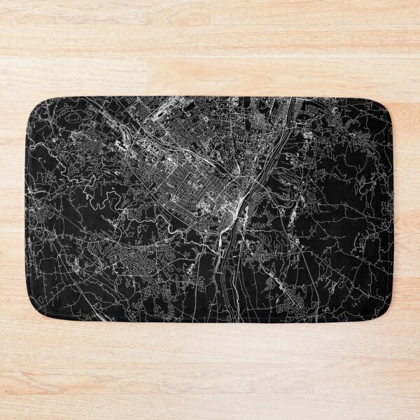 Item preview, Albany Black Map designed and sold by multiplicitymap.