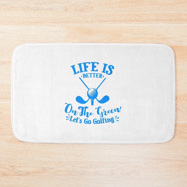 Item preview, Life Is Better On The Green Let's Go Golfing Quote designed and sold by Open Canvas.