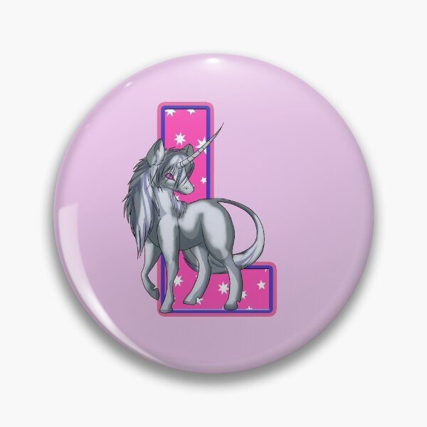 Item preview, Unicorn Letter L designed and sold by MoonsmileProd.