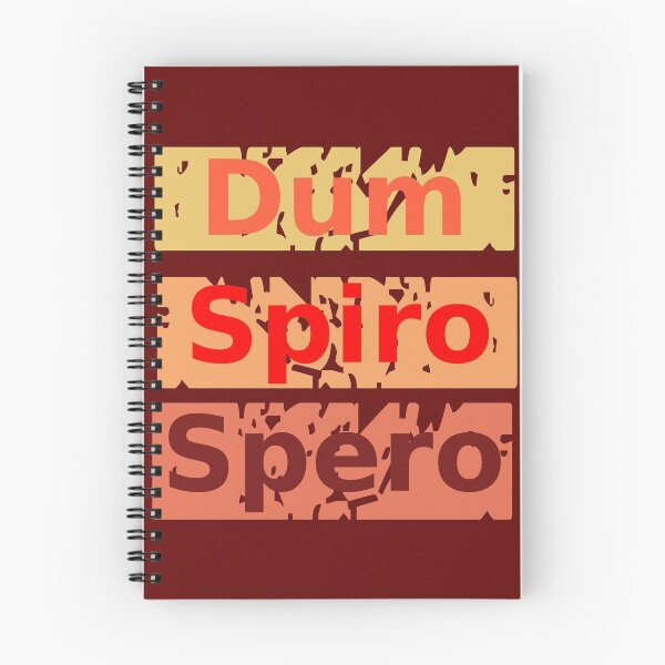 Item preview, Dum Spiro Spero Dum Spero Vivo - Latin While I Breathe, I Hope designed and sold by Digitalme Designs.