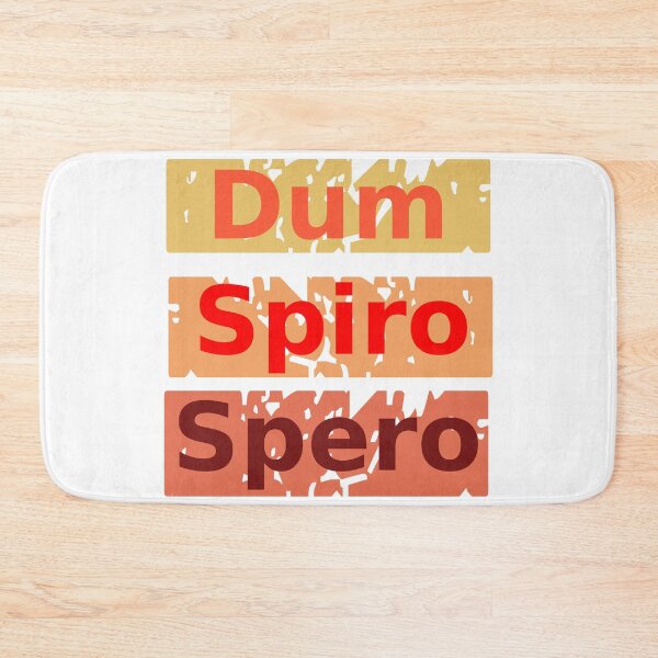 Item preview, Dum Spiro Spero Dum Spero Vivo - Latin While I Breathe, I Hope designed and sold by Digitalme Designs.