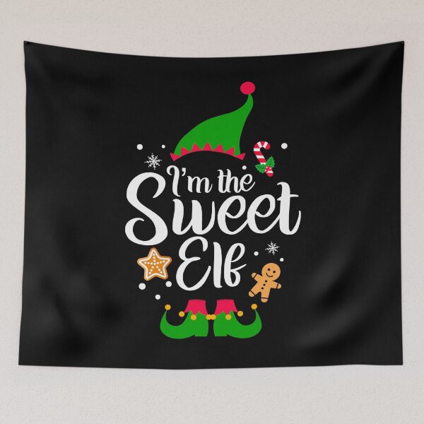 Item preview, Im The Sweet Elf Matching Family Group Christmas Party Pajamas designed and sold by Mixture-DESIGN.