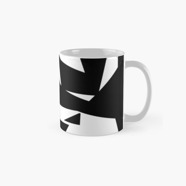 "Cutting Edge" Abstract Knee Replacement Design by Jenny Meehan Classic Mug