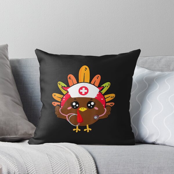 Item preview, Thanksgiving Nurse Scrub Tops For Women Cute Turkey Nurse  designed and sold by minadebbieark.