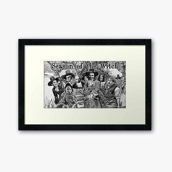 Season of the Witch Framed Art Print