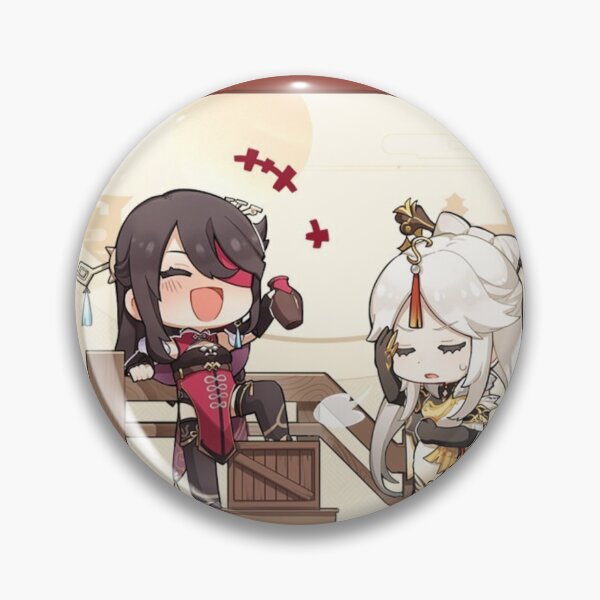 Item preview, Beidou and Ningguang - Genshin Impact designed and sold by Aka-Hanako.