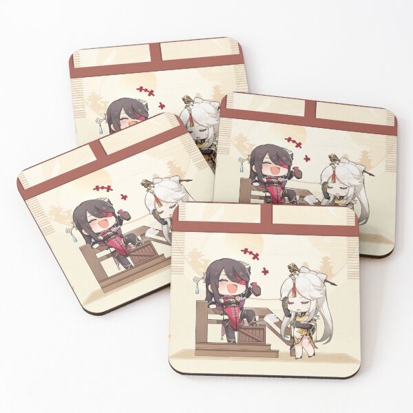 Item preview, Beidou and Ningguang - Genshin Impact designed and sold by Aka-Hanako.