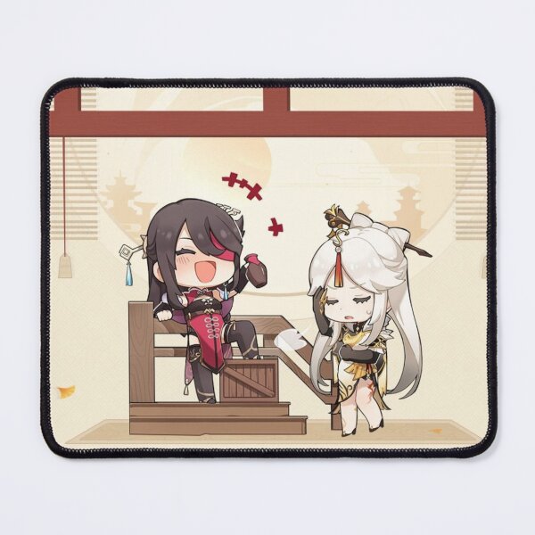 Item preview, Beidou and Ningguang - Genshin Impact designed and sold by Aka-Hanako.
