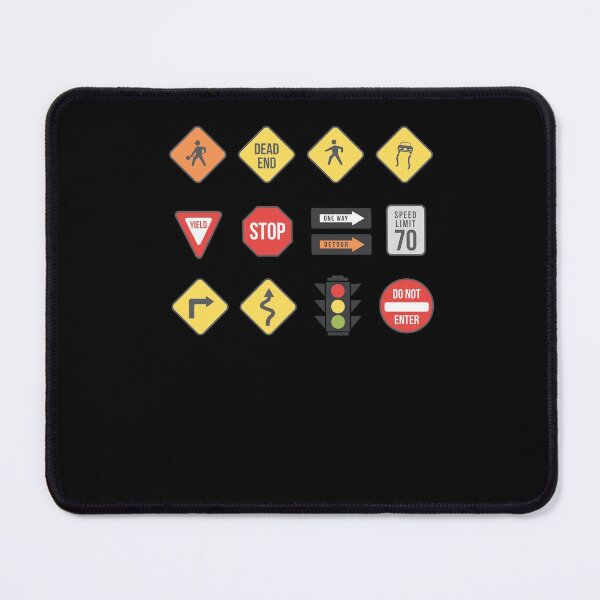 Item preview, Traffic Signs Driving School Road Sign designed and sold by ornamio.