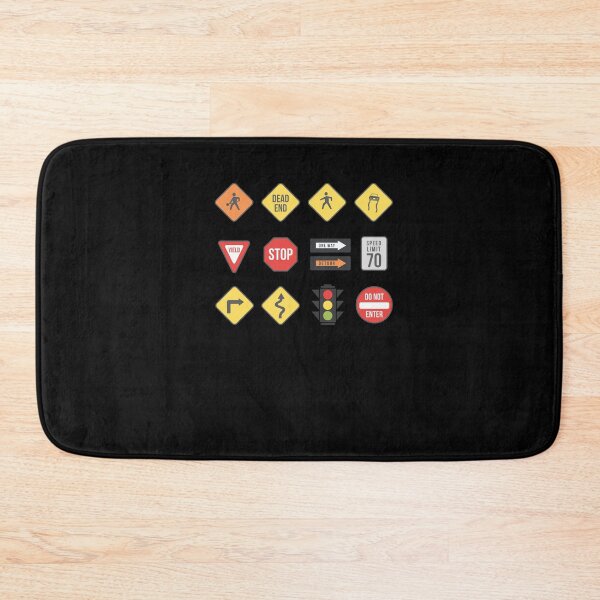 Item preview, Traffic Signs Driving School Road Sign designed and sold by ornamio.