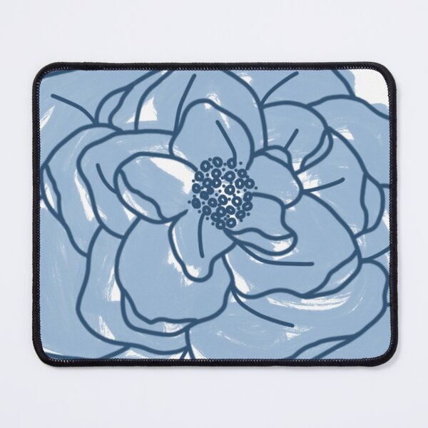 Item preview, Blue Abstract Flower designed and sold by Georgia Hamilton.