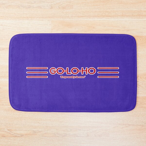 Item preview, GO-LO-HO (blue b.ground) - Funny pun reclaiming slur art  designed and sold by EmpressEyrie.