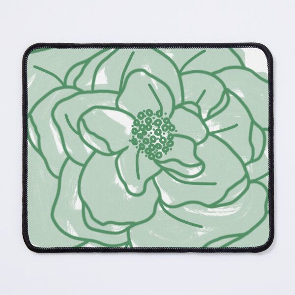 Item preview, Green Abstract Flower designed and sold by Georgia Hamilton.