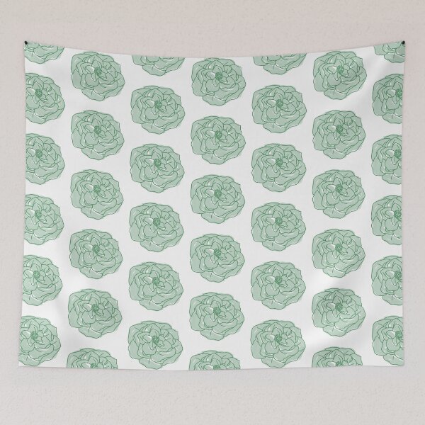 Item preview, Green Abstract Flower designed and sold by Georgia Hamilton.