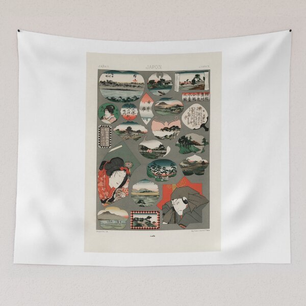Item preview, Albert Racinet - Vintage Japan Pattern designed and sold by FrostMintStudio.