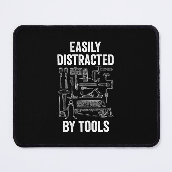 Item preview, Easily Distracted By Tools designed and sold by kudostees.