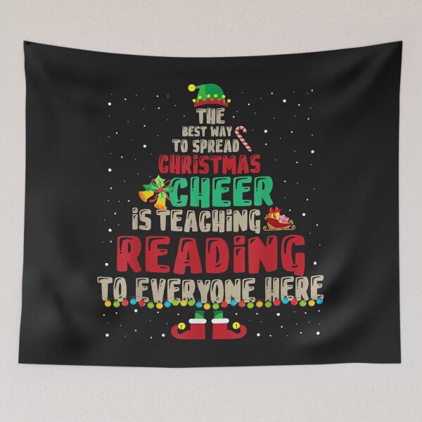 Item preview, The Best Way To Spread Christmas Cheer Is Teaching Reading designed and sold by minadebbieark.