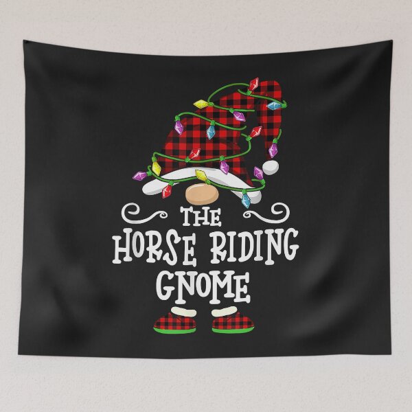 Item preview, The Horse Riding Gnome - Matching Family Group Christmas designed and sold by minadebbieark.