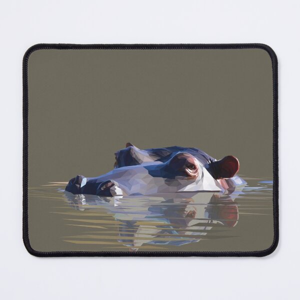 Item preview, Simple Swimming Hippo designed and sold by ErinFCampbell.