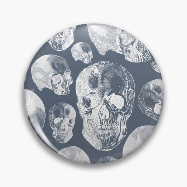 Item preview, Group Of Human Skulls Vintage Illustration Line Drawing designed and sold by TrulyEpoque.