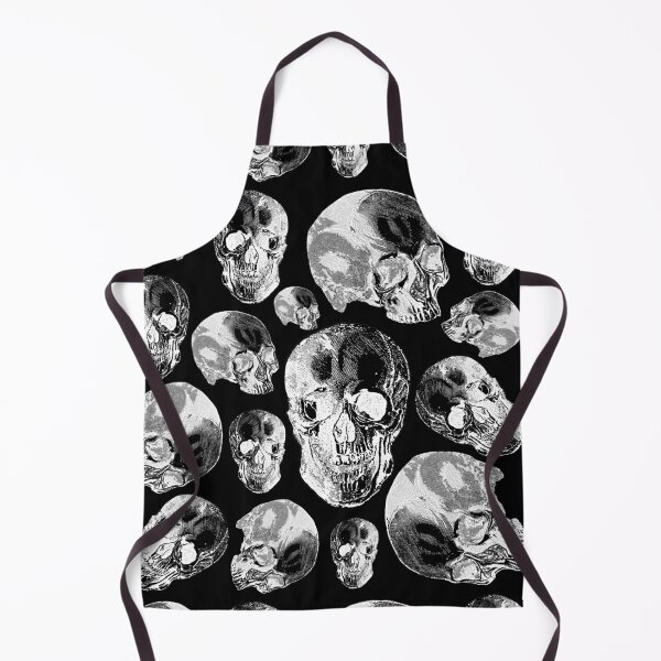 Item preview, Group Of Human Skulls Vintage Illustration Line Drawing designed and sold by TrulyEpoque.