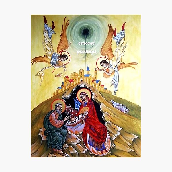 Item preview, Nativity: A Child is Born designed and sold by ikon-olga.