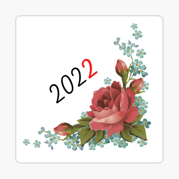 welcom new year2022 Sticker