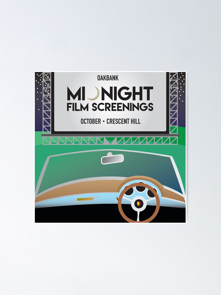 Alternate view of Oakbank Film Night Poster