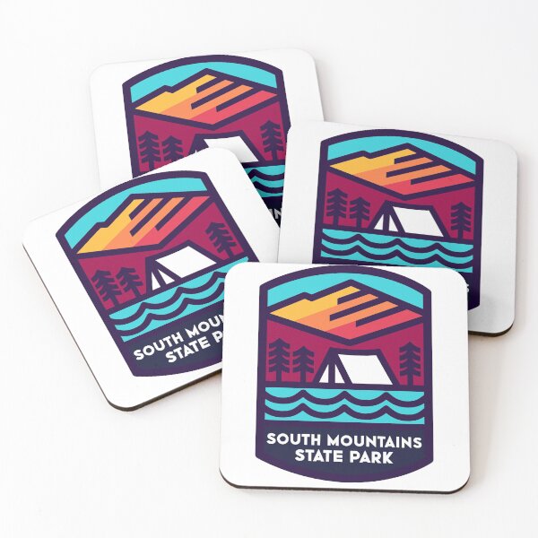 Item preview, Retro Vintage Camping South Mountains State Park Burke County North Carolina designed and sold by Munchy Codex.