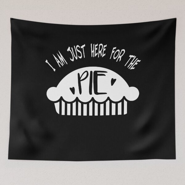 Item preview, I Am Just Here For The Pie, Funny Thanksgiving Gift, Funny Turkey Day designed and sold by Mode Tees.