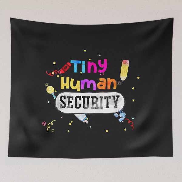 Item preview, Tiny Human Security Childcare Daycare Provider Teacher designed and sold by minadebbieark.