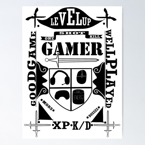 Gg wp Good Game well played ggwp victory in videogames Esports Poster for  Sale by ZooOfArt