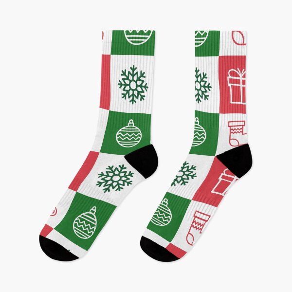 Artikelvorschau, Weihnachtsgittermuster im skandinavischen Stil entworfen und verkauft von trendingatees.
