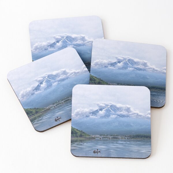 Item preview, Japan mountain volcano-blue lake and nature designed and sold by class01.