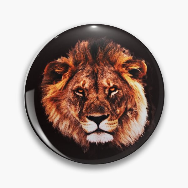 Item preview, Lion on black background  designed and sold by mrtom414.