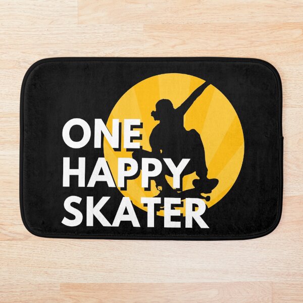 Artikelvorschau, Ein glücklicher Skater entworfen und verkauft von Printinee.