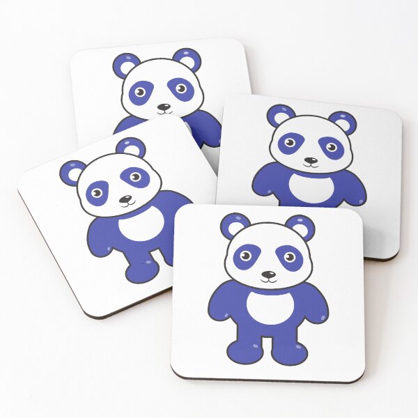 Item preview, Adorably Cute Blue Panda designed and sold by penandinkdesign.