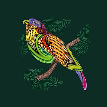 Artwork thumbnail, The Bird Of Fortune by Vk91art
